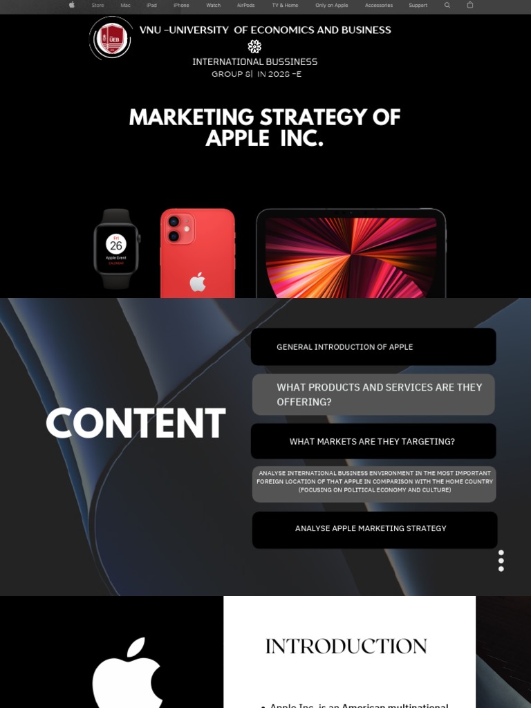 Apple Inc. Marketing Strategy Overview | PDF | Apple Inc. | Taxes