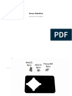 Manual Montagem Braço Robotico ArduinOmega