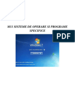 M11 Sisteme de Operare Si Programe Specifice