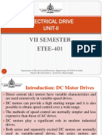Electrical Drive Unit-Ii: Vii Semester ETEE-401