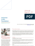 Annual Report - FY 2014-2015: Industree Crafts Foundation