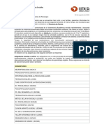 Comunicado Escuela Segundo Semestre 2021.20 - Psicología - Diurno