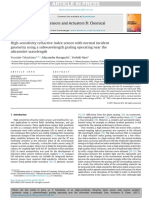 High-sensitivity Refractive Index Sensor With Normal Incident_RI_EX_SI