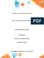 Pedagogía para La Resolución de Conflictos Unidad 2 - Fase 4 - Mujeres Que Hacen Historia. Unad