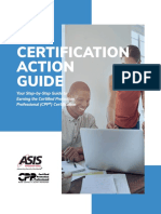 Certification CPP Action Guide - 2022