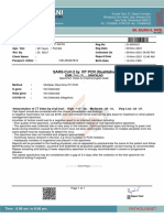 Sars-Cov-2 by RT PCR (Qualitative) : Icmr Reg .No. - Sanpalag