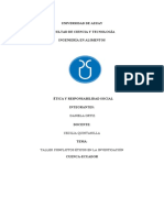 Taller Conflictos Éticos en La Investigación