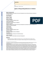 A Multisite Investigation of Binge Eating Behaviors in Children