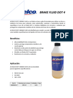 AC Delco Brake Fluid DOT 4
