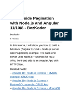 Server Side Pagination With Node - Js and Angular 11 - 10 - 8 - BezKoder