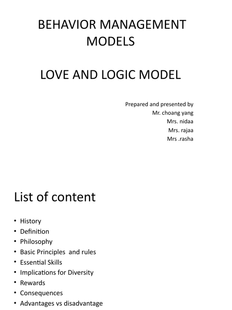 Love and Logic 2 | PDF | Teachers | Empathy
