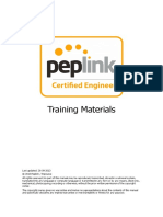 Peplink Certified Engineer Training Program