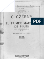 Carl Czerny - 1o Mestre de Piano