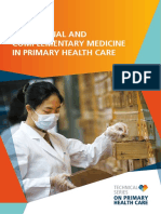 Traditional and Complementary Medicine in Primary Health Care