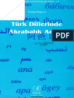 Turk Dillerinde Akrabalık Adları