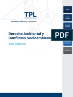 Derecho Ambiental y Conflictos Socioambientales