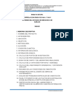 Ensayo de DPL Correlacion Ensayos N YN Informe Del Estudio de Mecanica de Suelos Índice