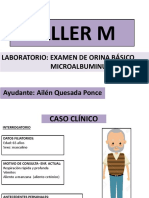 Taller M-Orina-Microalbuminuria