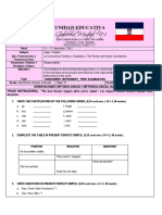 Ficha 7. English 3RD 13-17 Diciembre 2021