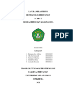 Laporan Praktiukum Bioteknologi Pertanian Acara II Kelompok 9-1