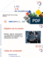 Presentación Herramientas TIC para Formular Proyectar FINAL - PPTM