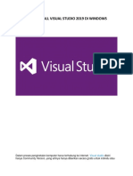 Cara Install Visual Studio 2019