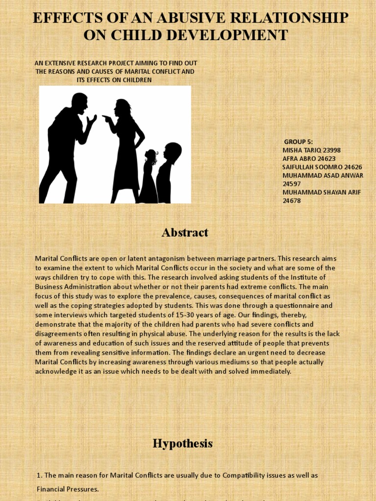 The Impact of Toxic Parental Relationships on Child Development ...