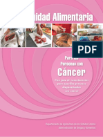 Food Safety for People With Cancer Spanish