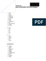 Nef Beg Progresstest 1-4 Ans Key