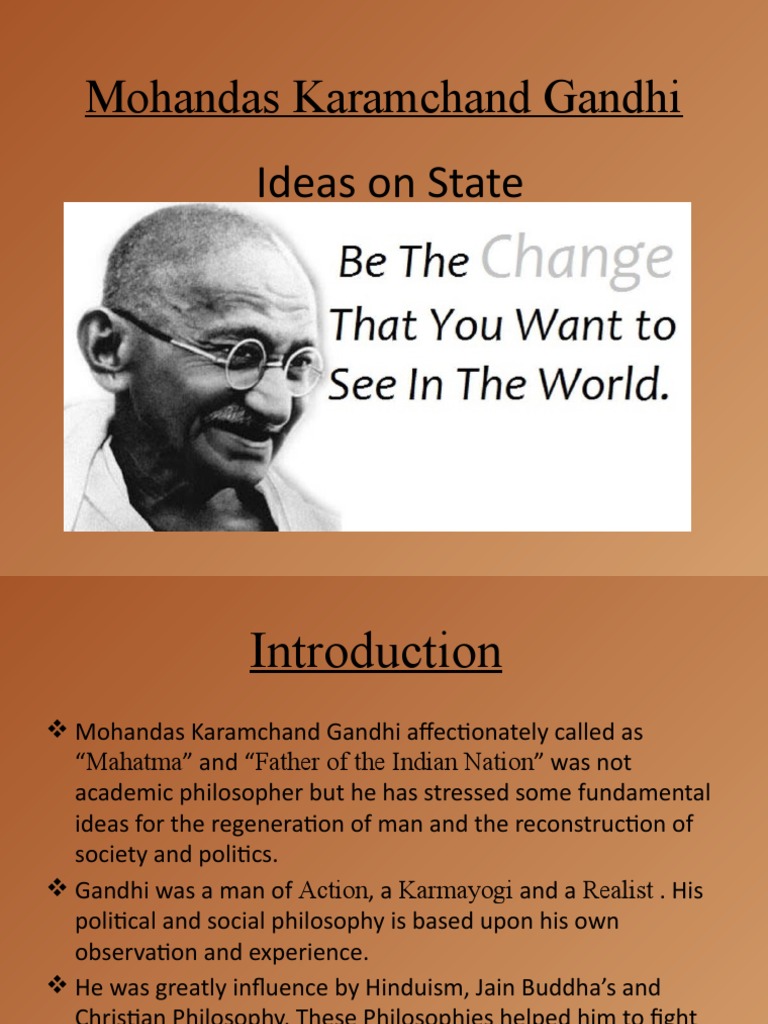 Mohandas Karamchand Gandhi | PDF | Mahatma Gandhi | Nonviolence