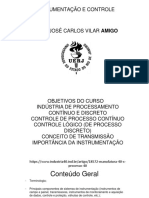 Instrumentação e Controle de Processos