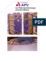 Instruction Manual for APV Paraflow Plate Heat Exchanger