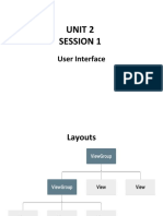 Unit 2 Session 1: User Interface