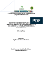 Informe Final Causas Deforestacion Rep. Dominicana 05.09.11