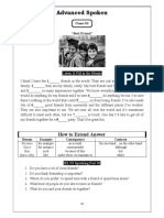 Advanced Spoken: How To Extend Answer