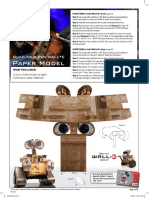 Wall-E Papercraft