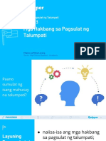 FPL 11 - 12 Q1 0603 - Mga Hakbang Sa Pagsulat NG Talumpati