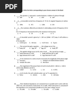 Ac Final Exam Questionnaire