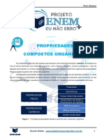 Aula02 - Propriedades Dos Compostos Organicos