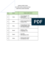 Jadwal Piket Guru