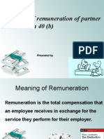 Deduction of Remuneration of Partner Under Section 40 (B) : Nazeem