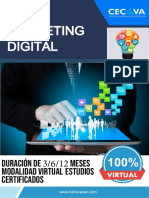 Marketing Digital Especialidad 3/6/12 Meses Virtual Certificado