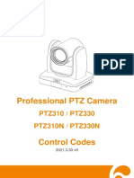 PTZ310 PTZ330 PTZ310U PTZ330U Control+Codes+Manual+ (Visca+command RS232 IP) 20210330+v6