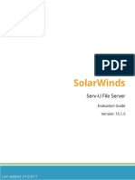 Solarwinds: Serv-U File Server