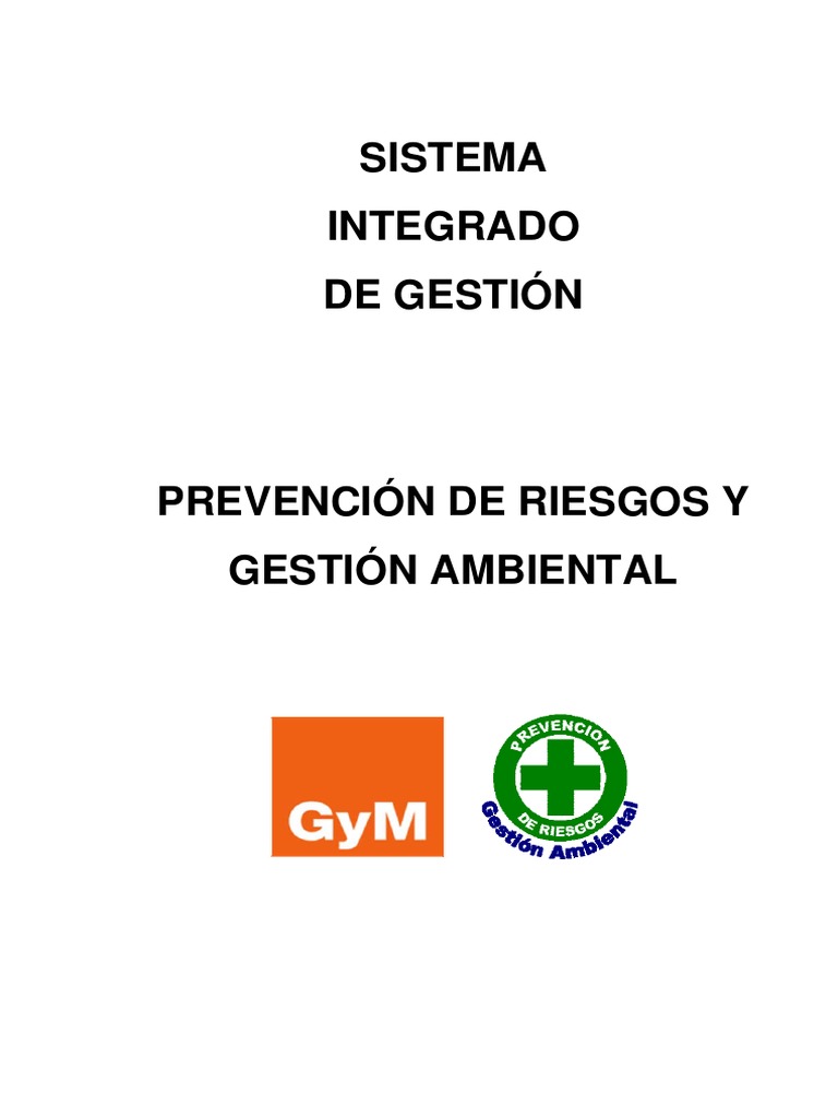 01 Manual Del Sistema Integrado de Gestión | PDF | Auditoría ...