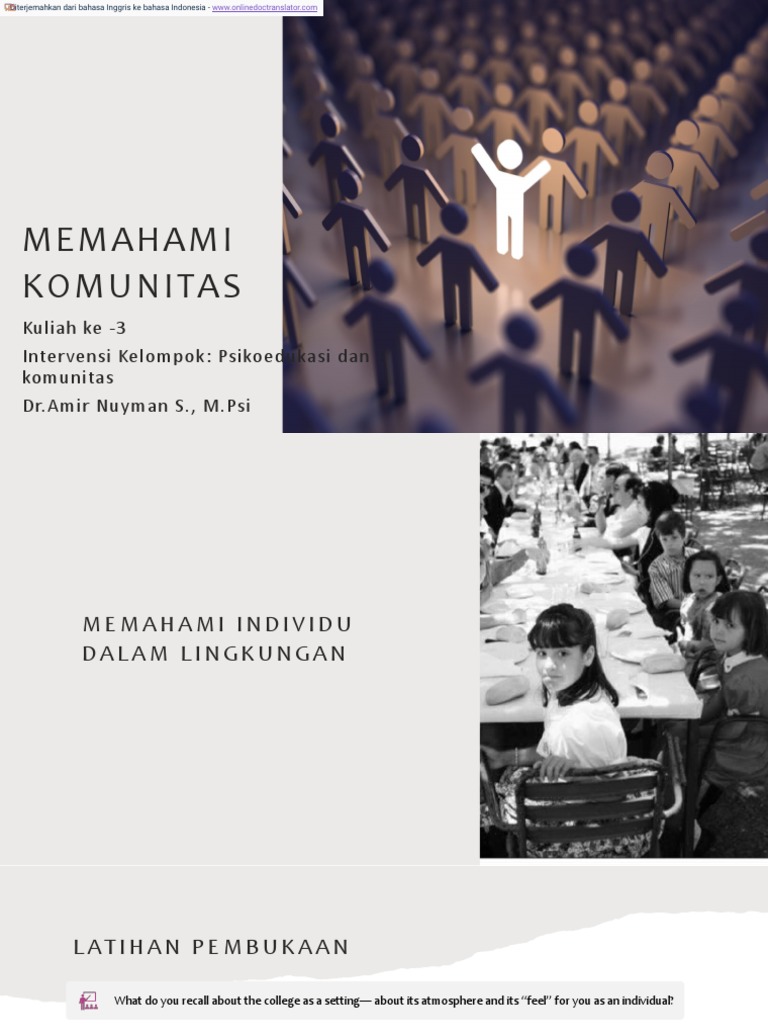 Pengembangan Komunitas Dan Kelompok - En.id | PDF | Community | Applied