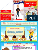 DIA 2 PPT Identificamos Los Problemas o Necesidades de Nuestra Localidad.