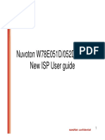 W78E05xD ISP Quick Start User Guide