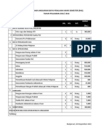 Format Rab Penilaian Akhir Semester