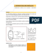 Dermatosis Metabólicas